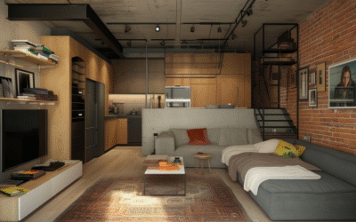 Búnquer residencial amb dues habitacions i cuina equipada